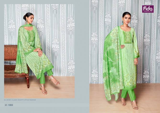 Yami By Fida Printed Karachi Cotton Dress Material Wholesale Price In Surat

